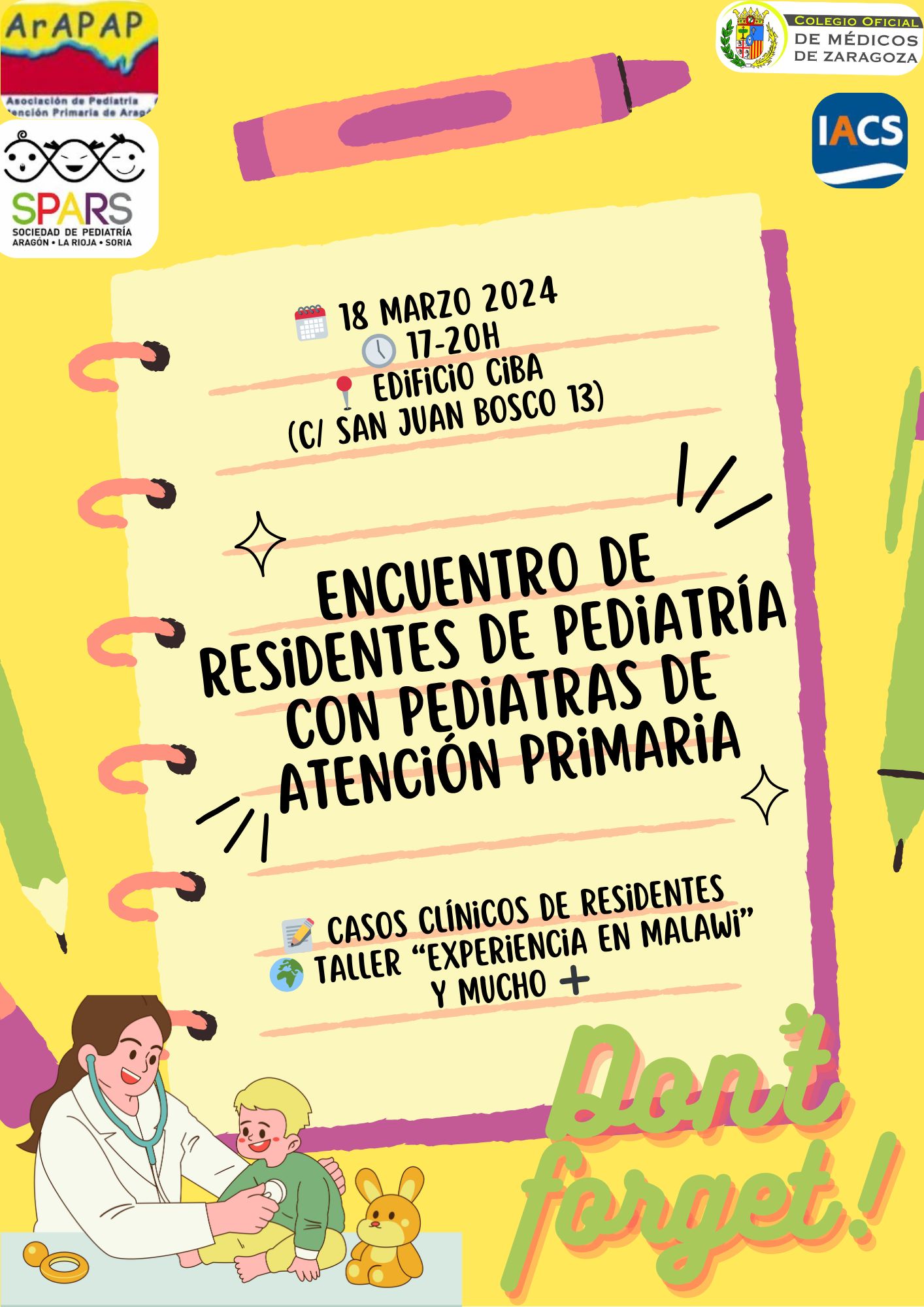 14º Encuentro Residentes de Pediatría y Pediatras de Atención Primaria